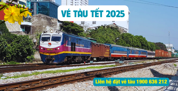 Vé tàu Tết 2025