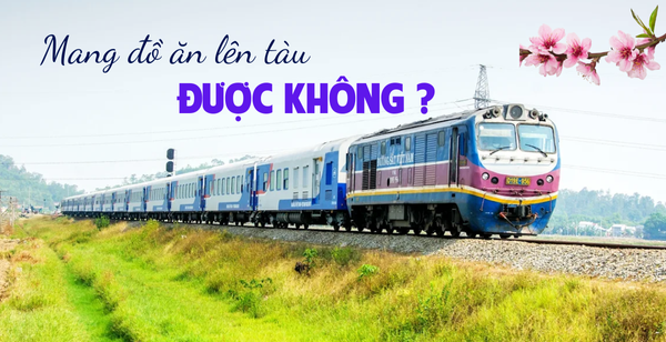 Có được mang đồ ăn lên tàu Tết không