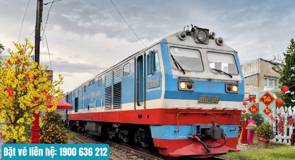 Vé tàu Tết giá rẻ